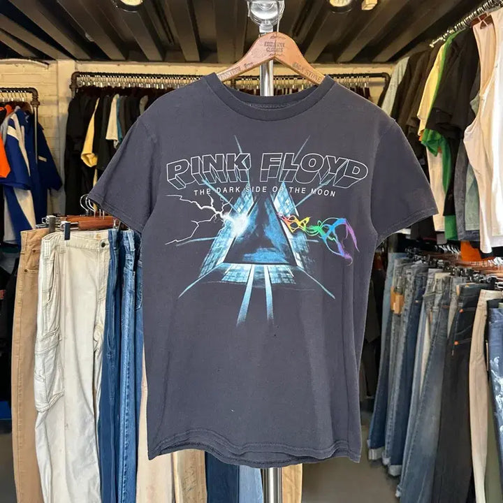 [BUNJANG] Pink Floyd Rock Band Printed T-Shirt / [90-95]핑크 플로이드 락밴드 프린팅 티셔츠