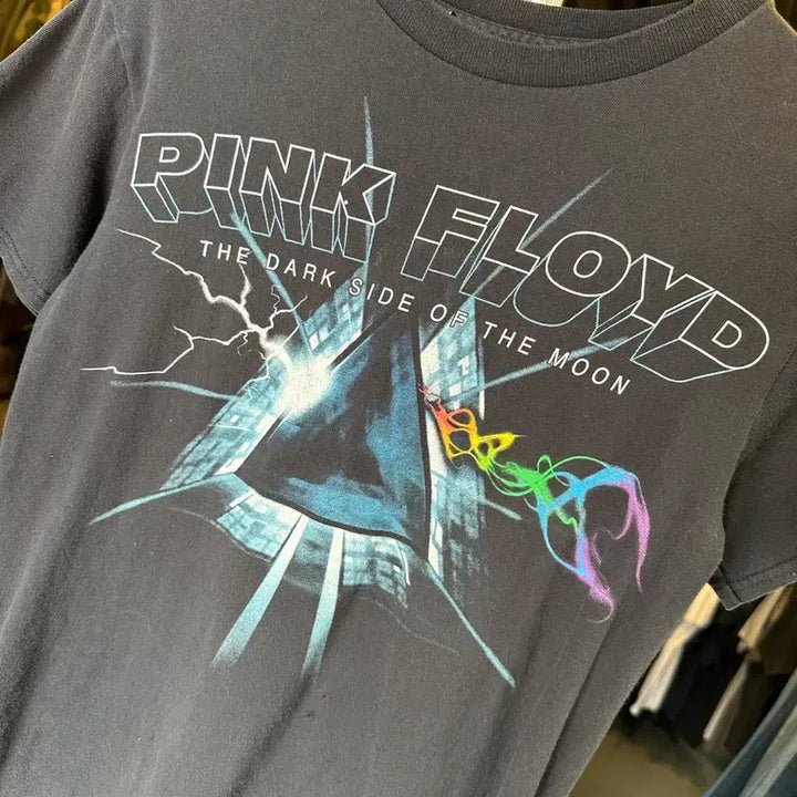 [BUNJANG] Pink Floyd Rock Band Printed T-Shirt / [90-95]핑크 플로이드 락밴드 프린팅 티셔츠
