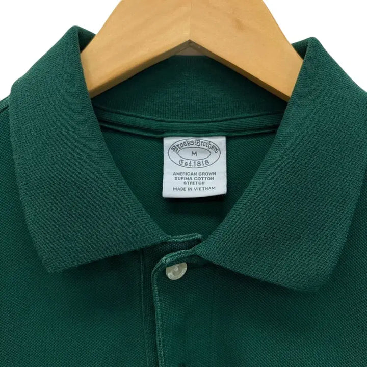 [SOLD OUT] 브룩스브라더스 피케 반팔 그린