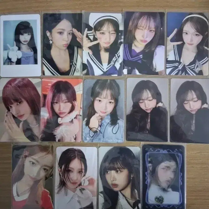 [SOLD OUT] 급처)아이브 레이 친필 싸인 포카 마린룩 공굿 포카 일괄