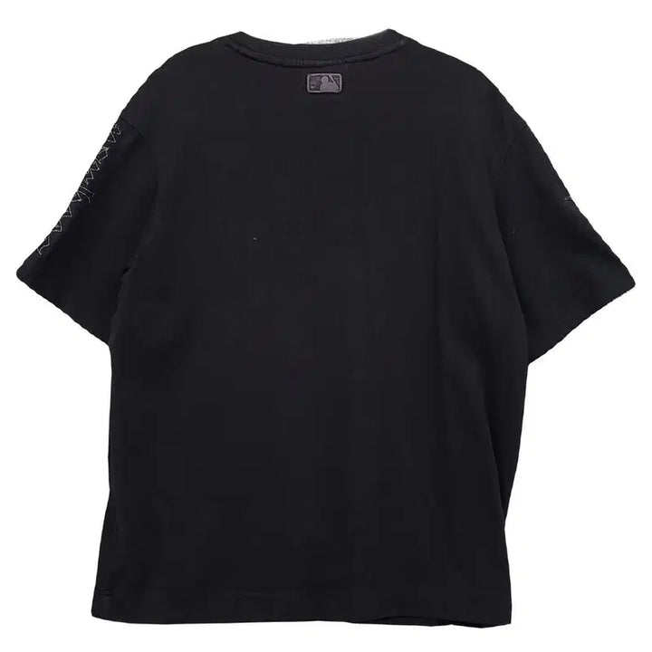 [BUNJANG] MLB Yankees Black Logo T-shirt / 엠엘비 블랙 로고 반팔티 85