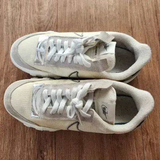 [BUNJANG] Nike Waffle Racer 2X Summit White Bolt Sneakers (265) / 나이키 와플레이서 2X 써밋화이트 볼트 DC4467-100(265)