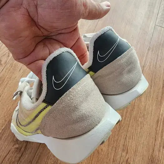 [BUNJANG] Nike Waffle Racer 2X Summit White Bolt Sneakers (265) / 나이키 와플레이서 2X 써밋화이트 볼트 DC4467-100(265)