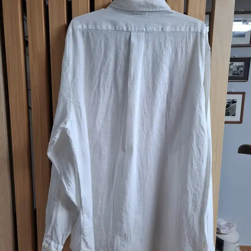 [BUNJANG] Brooks Brothers White Linen Shirt - Men&