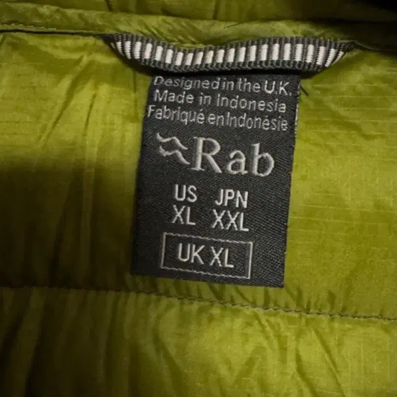[BUNJANG] Rab Argon Hoody Orion Blue XL / Rab 아르곤 후디 Orion Blue