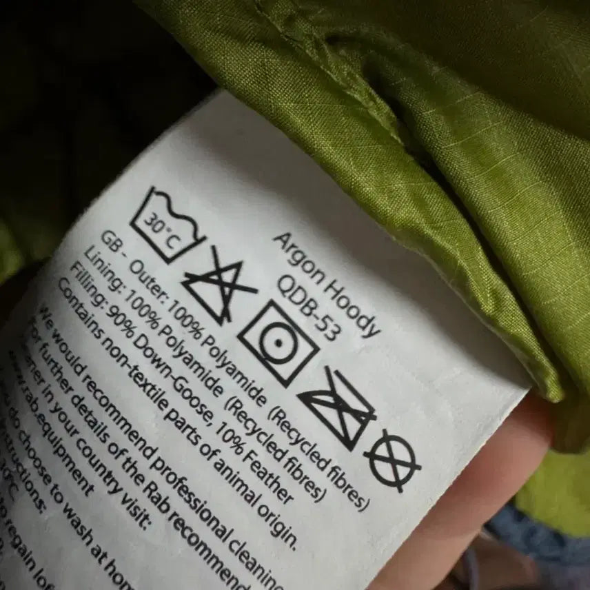 [BUNJANG] Rab Argon Hoody Orion Blue XL / Rab 아르곤 후디 Orion Blue