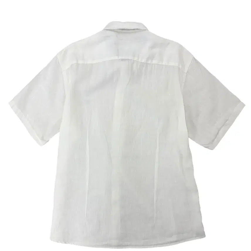 [BUNJANG] Henry Cotton Linen Short Sleeve Shirt / 헨리코튼 린넨 반팔셔츠