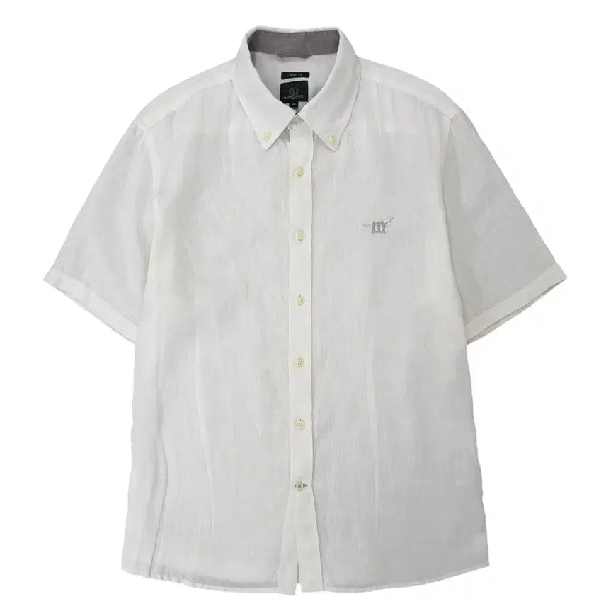 [BUNJANG] Henry Cotton Linen Short Sleeve Shirt / 헨리코튼 린넨 반팔셔츠