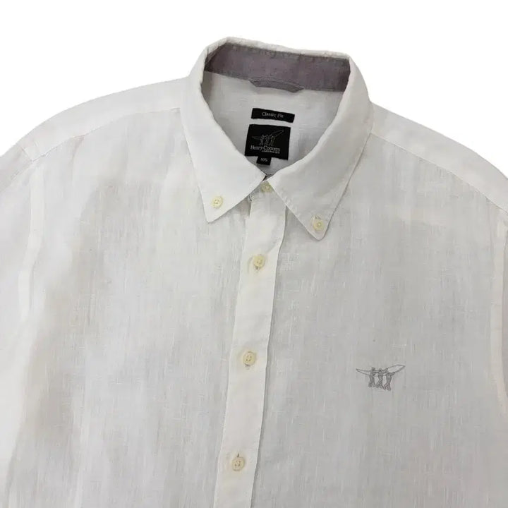 [BUNJANG] Henry Cotton Linen Short Sleeve Shirt / 헨리코튼 린넨 반팔셔츠