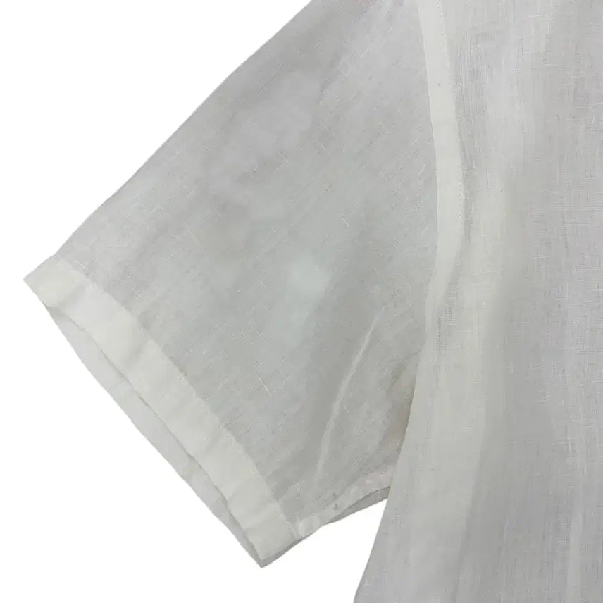 [BUNJANG] Henry Cotton Linen Short Sleeve Shirt / 헨리코튼 린넨 반팔셔츠