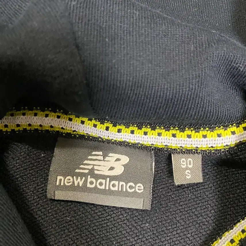 [BUNJANG] New Balance Short Sleeve Hoodie Black S / 뉴발란스 반팔 후드티 블랙 s 90