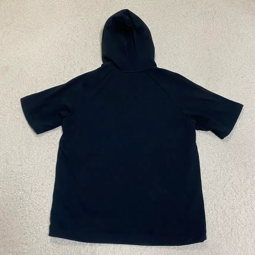 [BUNJANG] New Balance Short Sleeve Hoodie Black S / 뉴발란스 반팔 후드티 블랙 s 90