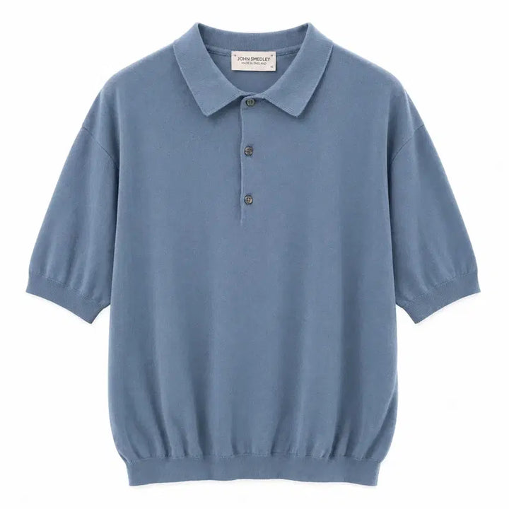 [SOLD OUT] 존스메들리 아이시스 30 게이지 이지 핏 코튼 폴로 셔츠 XL