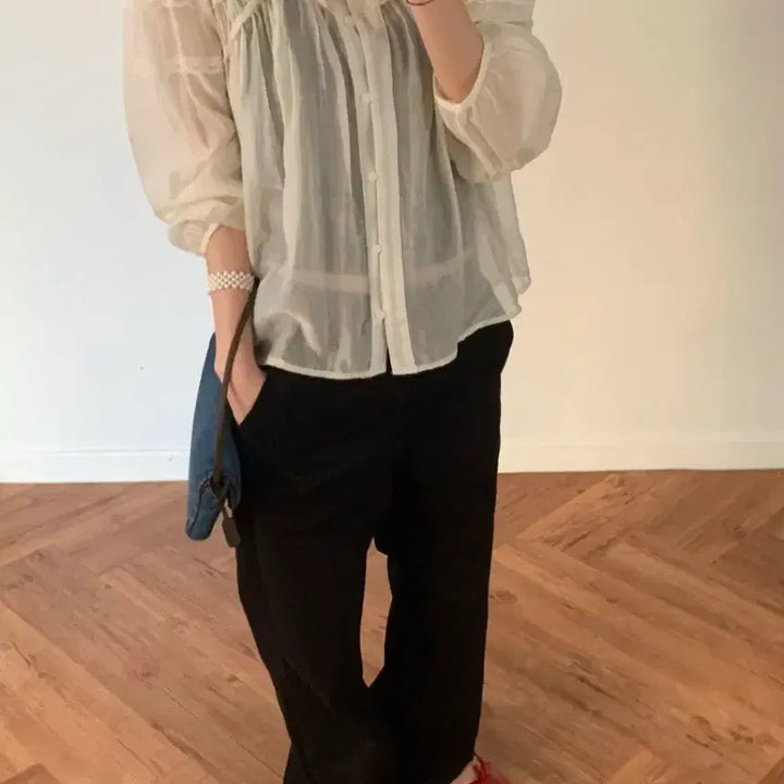 [BUNJANG] Siez Cotton Pants S / 시에즈 매니 코튼 팬츠 S