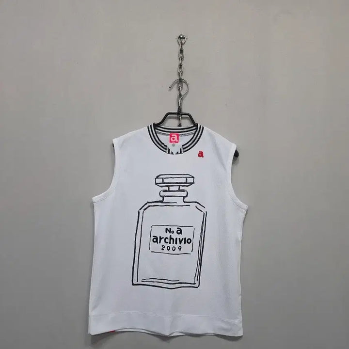 [BUNJANG] archivio Sleeveless T-shirt White / archivio 아르치비오 민소매 티셔츠 화이트