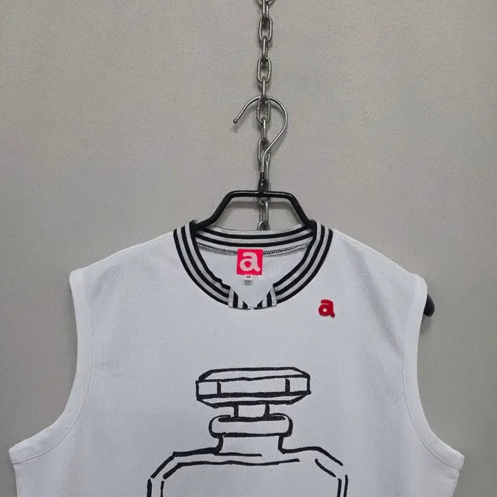 [BUNJANG] archivio Sleeveless T-shirt White / archivio 아르치비오 민소매 티셔츠 화이트