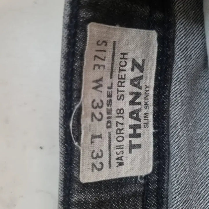 [SOLD OUT] 디젤 워싱 블랙진 남성 바지 32