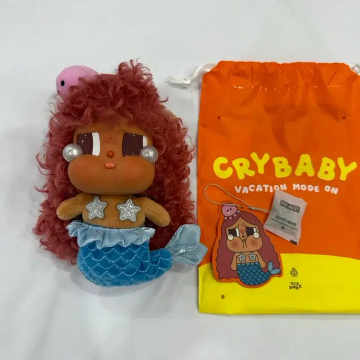 [BUNJANG] Popmart Crybaby Mermaid Tears Figure / 팝마트 여름 휴가 크라이베이비 인어공주 아기 인어의 눈물