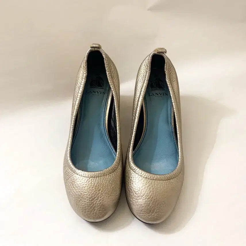 [BUNJANG] LANVIN Paris Silver Pumps / [EU37] 랑방 LANVIN Paris 실버 펌프스
