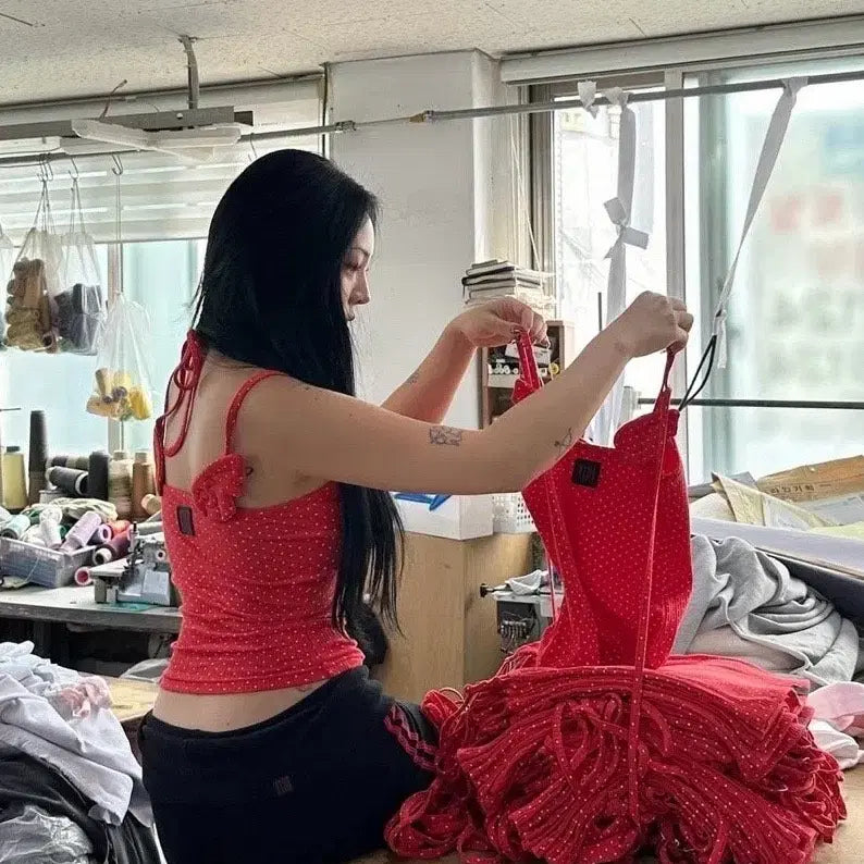 [BUNJANG] toh 티오에이치 B heart sleeveless / toh 티오에이치 B heart sleeveless