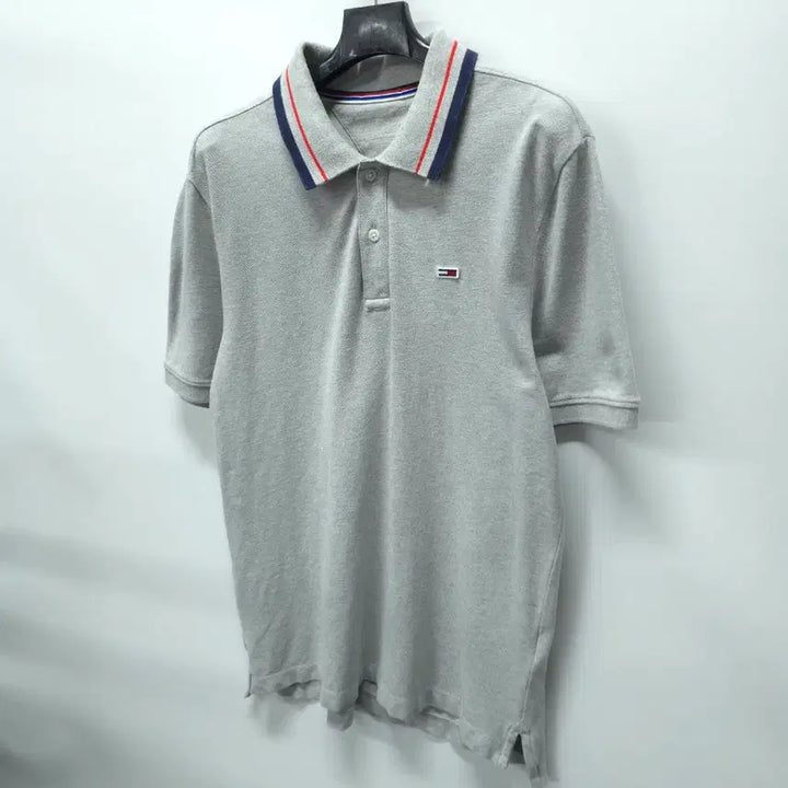 [BUNJANG] Tommy Jeans Mini Logo Polo Shirt (95-100) / 타미진스 코튼스판 미니로고 카라반팔 (95~100)