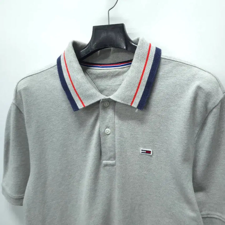 [BUNJANG] Tommy Jeans Mini Logo Polo Shirt (95-100) / 타미진스 코튼스판 미니로고 카라반팔 (95~100)