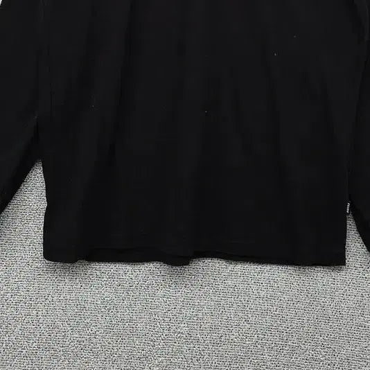 [BUNJANG] Fluke Black Printing Long Sleeve T-shirt (XL) / 플루크 블랙 프린팅 긴팔티 XL