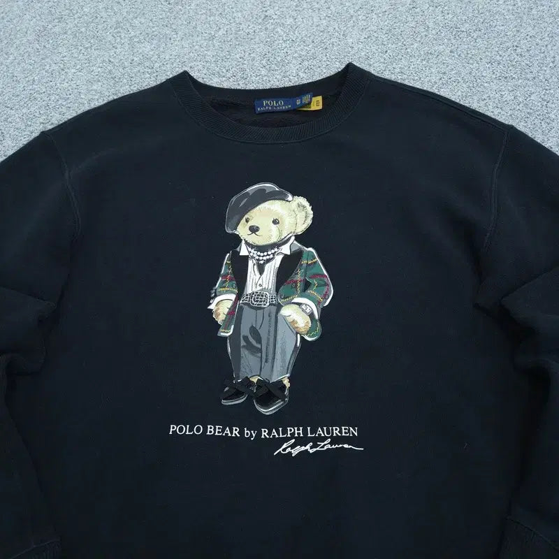 [SOLD OUT] XS 폴로 QR텍 맨투맨 | B