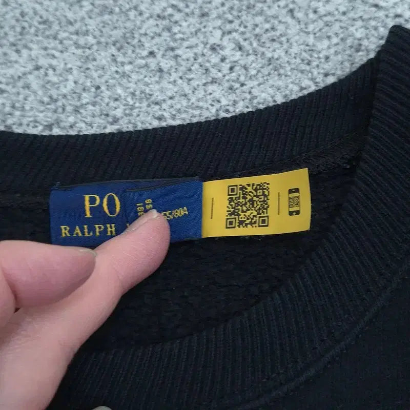 [SOLD OUT] XS 폴로 QR텍 맨투맨 | B