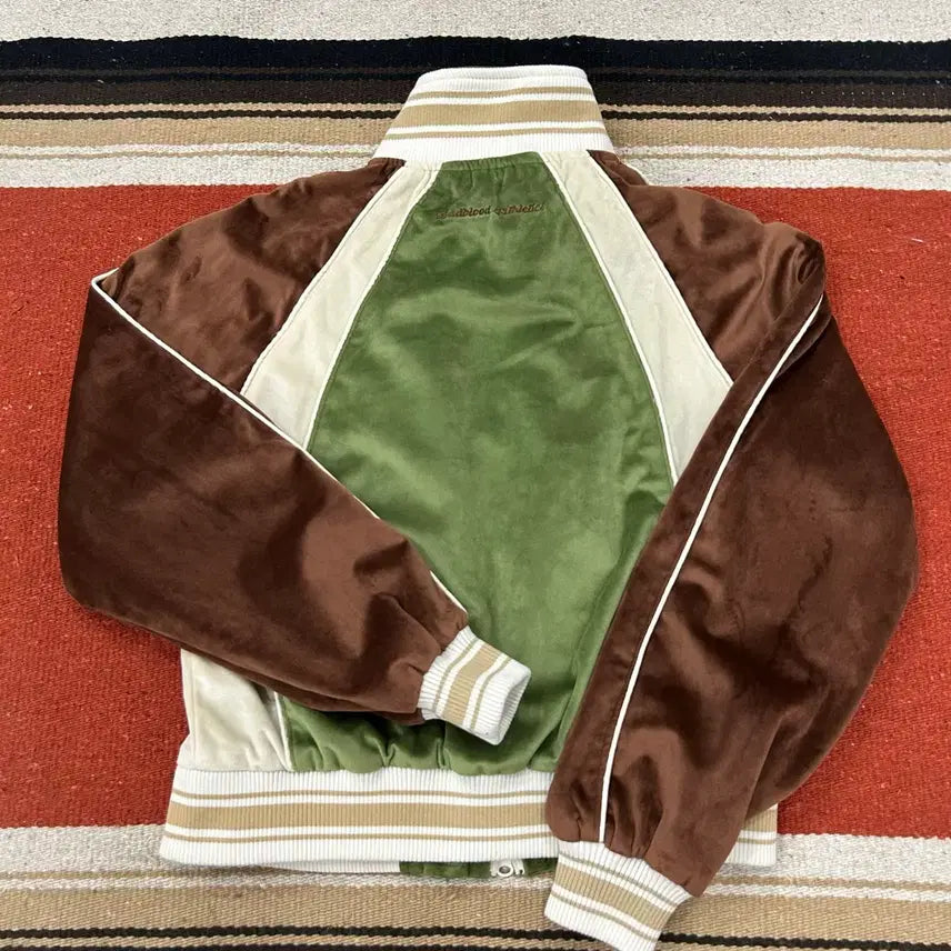 [BUNJANG] Badblood Velvet Track Jacket / 배드블러드 벨벳 트랙자켓