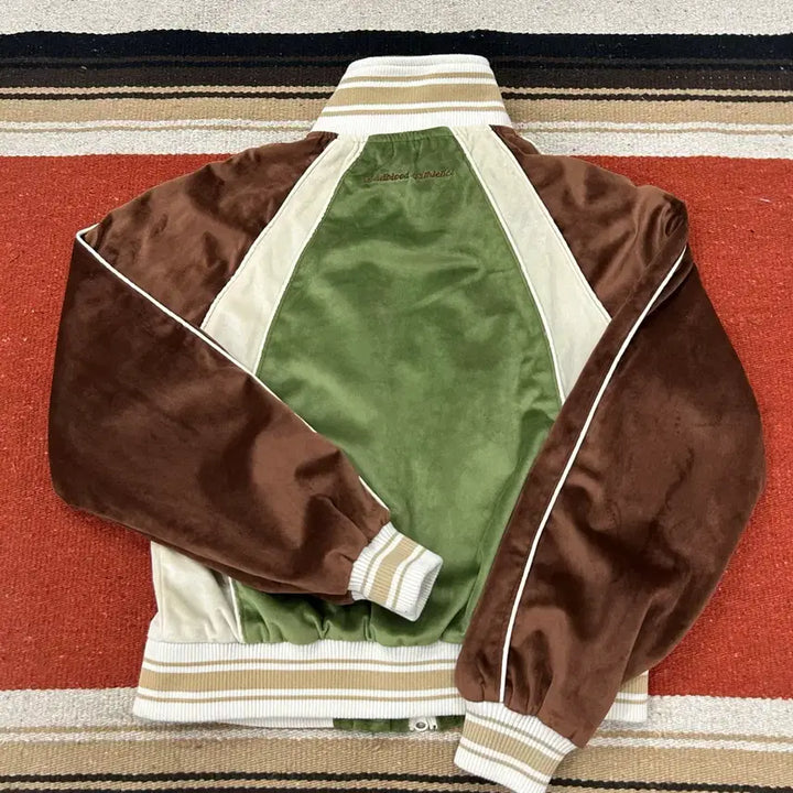 [BUNJANG] Badblood Velvet Track Jacket / 배드블러드 벨벳 트랙자켓