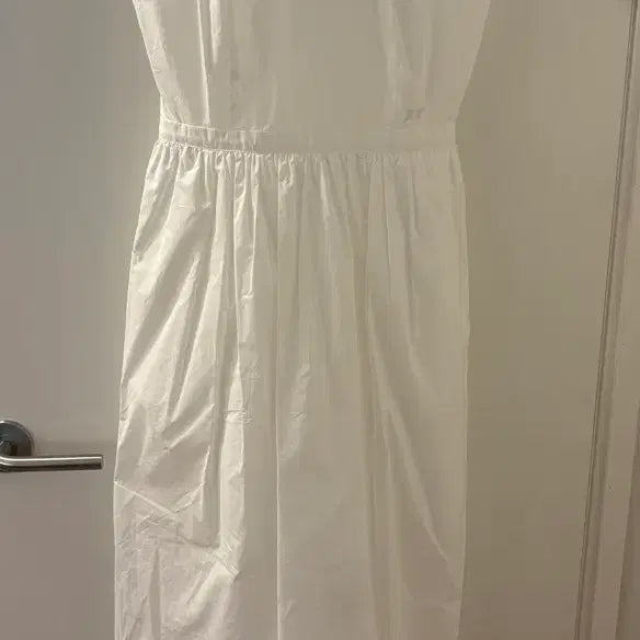 [BUNJANG] Parven Frill Collar Long Dress / 파르벵 프릴 카라 롱 원피스