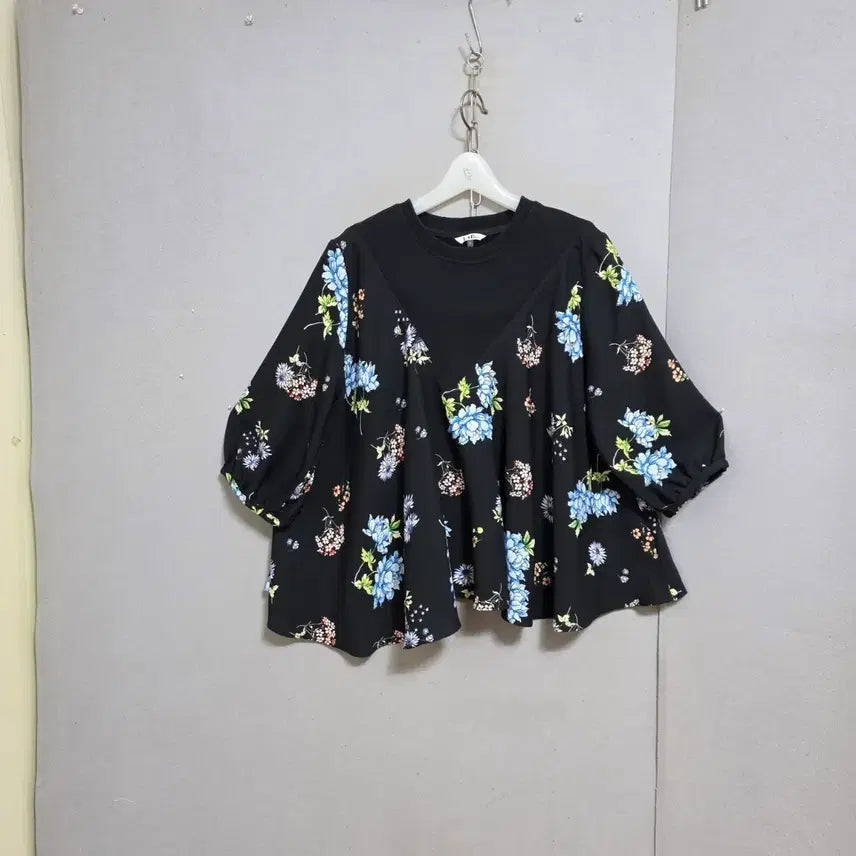 [SOLD OUT] LAP 면배색 블라우스 FF   n4705