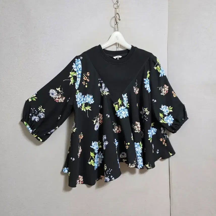 [SOLD OUT] LAP 면배색 블라우스 FF   n4705