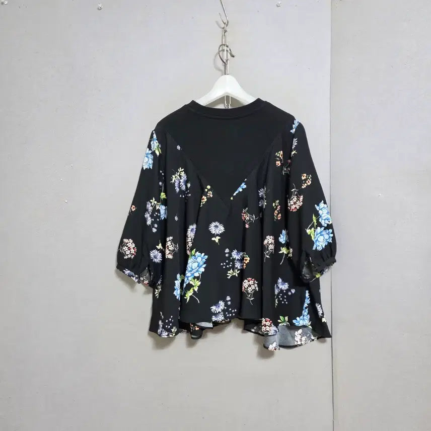 [SOLD OUT] LAP 면배색 블라우스 FF   n4705