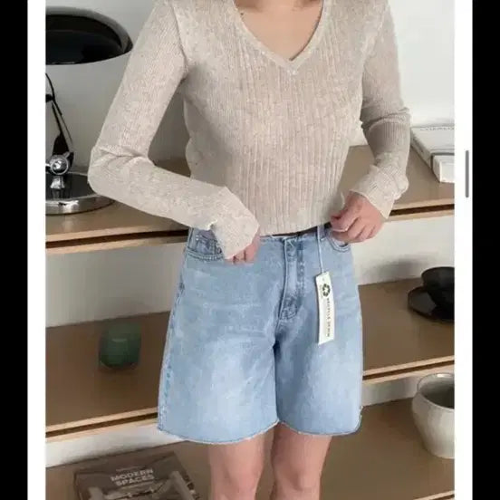[BUNJANG] Amiement See-through Knit Top / 아미먼트 시스루 니트 민트색 팜