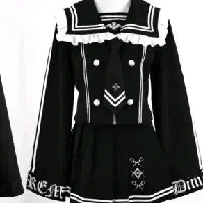 [SOLD OUT] 레플렘 딤모아르 세일러셋업 검흰