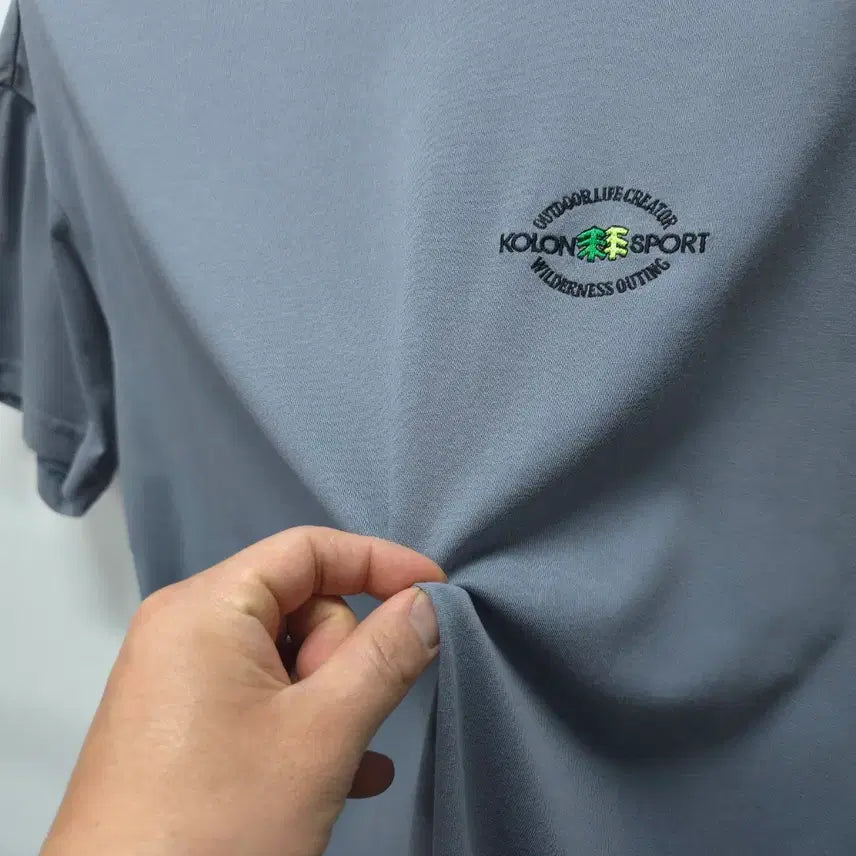 [BUNJANG] Kolon Sport Functional Cotton Spandex T-shirt (95-100) / 코오롱스포츠 기능성 면스판 티셔츠 ( 95~100)