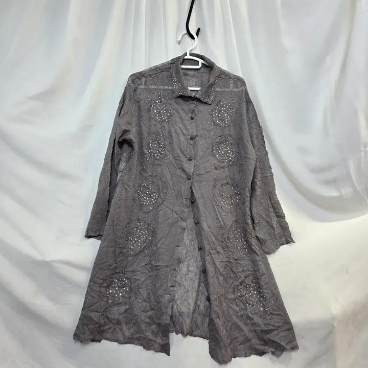 [BUNJANG] Vintage Long Shirt Jacket / 빈티지 여성롱셔츠  자켓 스타일F