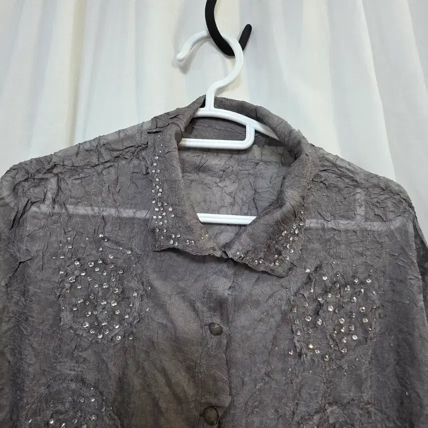 [BUNJANG] Vintage Long Shirt Jacket / 빈티지 여성롱셔츠  자켓 스타일F