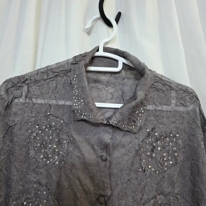 [BUNJANG] Vintage Long Shirt Jacket / 빈티지 여성롱셔츠  자켓 스타일F