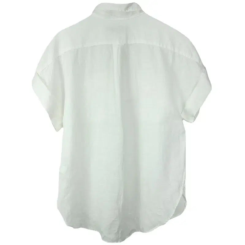 [SOLD OUT] 폴로 랄프로렌 린넨 풀오버 반팔 셔츠 아이보리 M20242