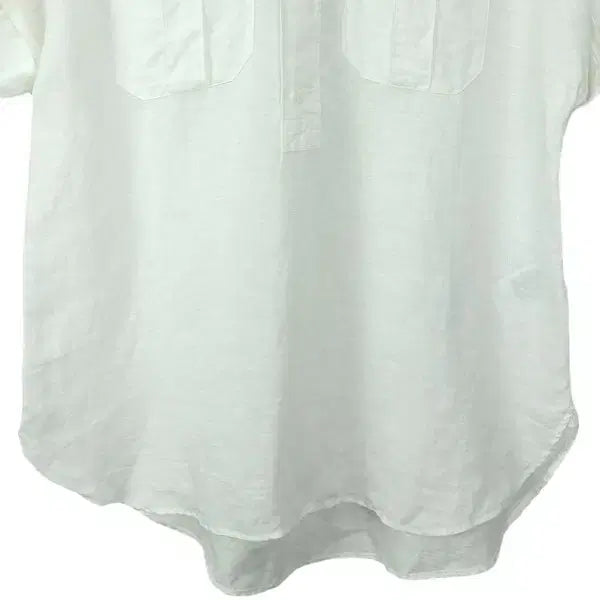 [SOLD OUT] 폴로 랄프로렌 린넨 풀오버 반팔 셔츠 아이보리 M20242