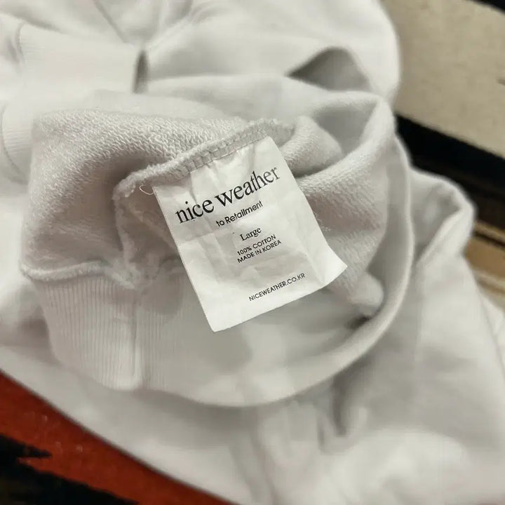 [BUNJANG] Nice Weather Hoodie (Size L) / 나이스웨더 후드티