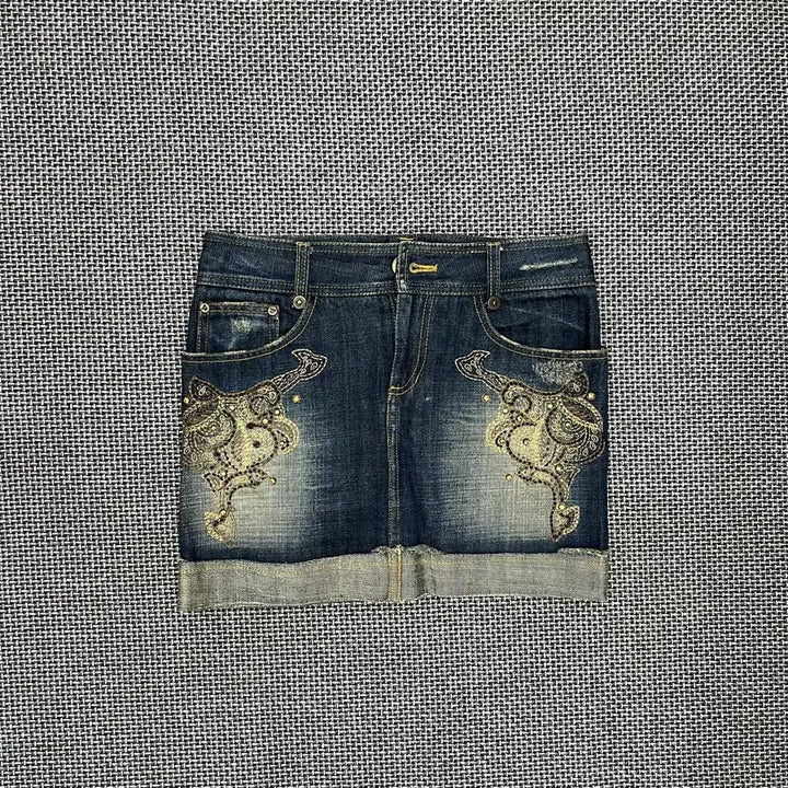 [BUNJANG] Vintage Denim Skirt / 빈티지 데님 스커트