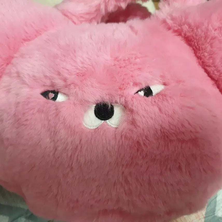 [BUNJANG] Wasabi Bear Face Crossbody Bag - Pink / 하트뿅뿅 와사비베어 얼굴 크로스가방 핑크 팔아요