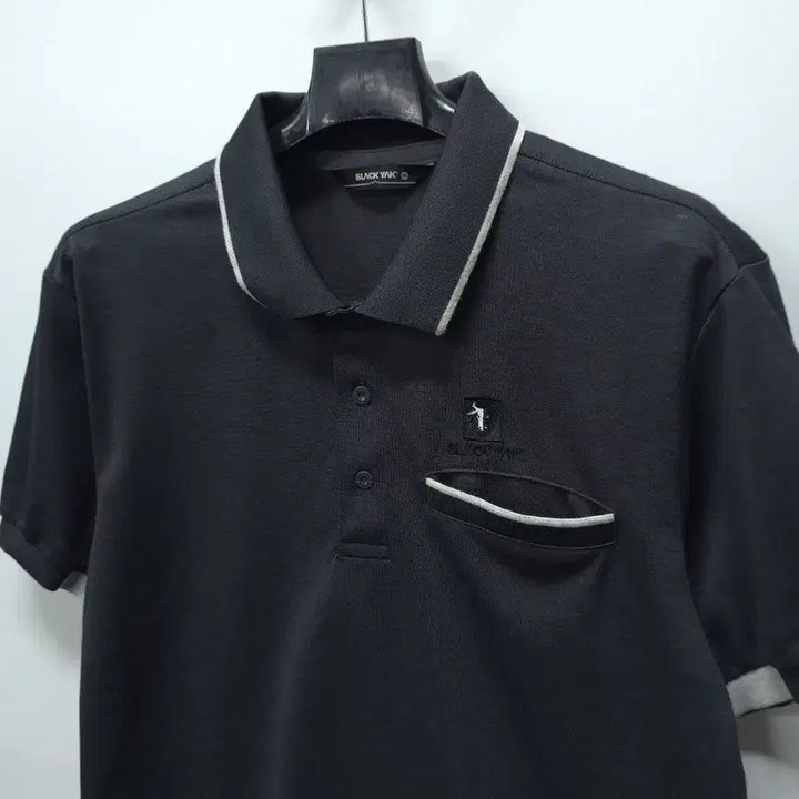 [BUNJANG] Black Yak Embroidered Pocket Dry Polo Shirt (95) / 블랙야크 포켓자수 드라이 카라티 ( 95 )