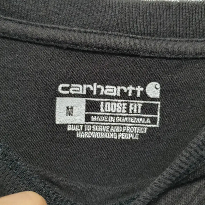 [BUNJANG] Carhartt Loose Fit Round Short Sleeve T-shirt / 칼하트 루즈핏 라운드 반팔티 M