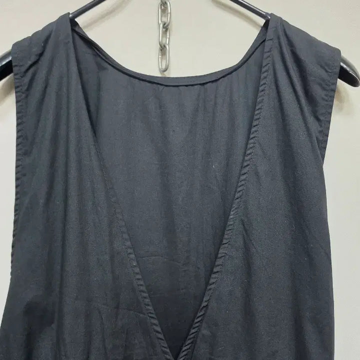[BUNJANG] Black Sleeveless Long Dress / 블랙 롱 원피스 민소매