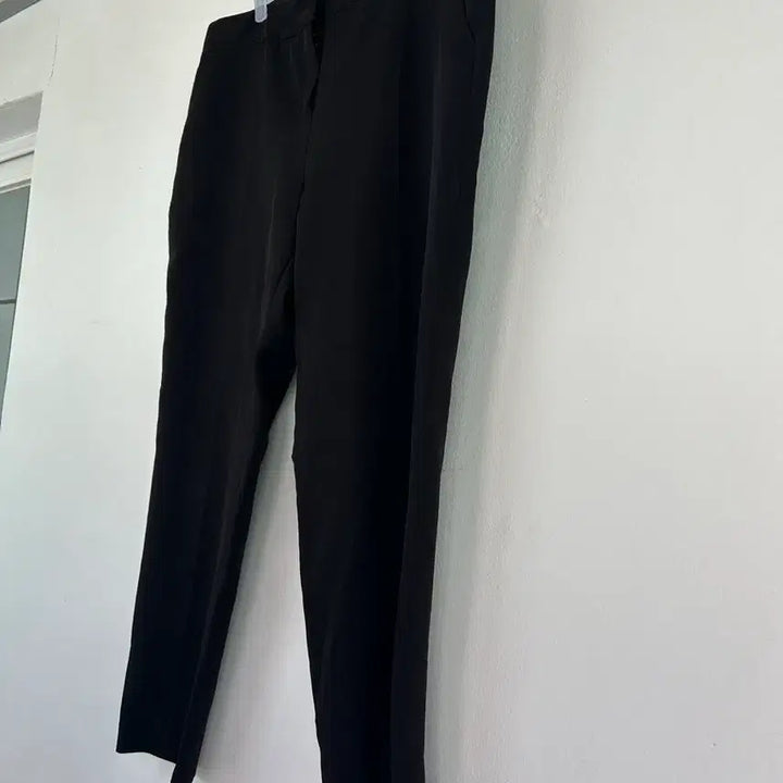 [BUNJANG] Black Back-Banded Slacks Pants / 뒷밴딩 슬랙스 팬츠